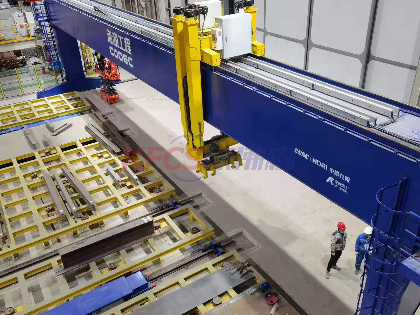 Intelligent Rail Mounted Gantry Crane