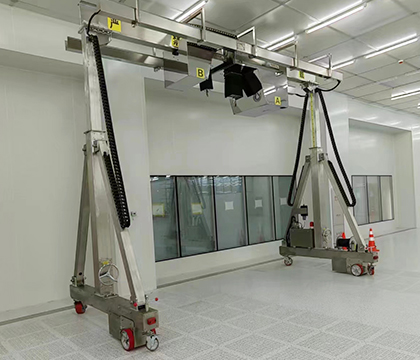 Application of Stainless Steel Gantry Crane
