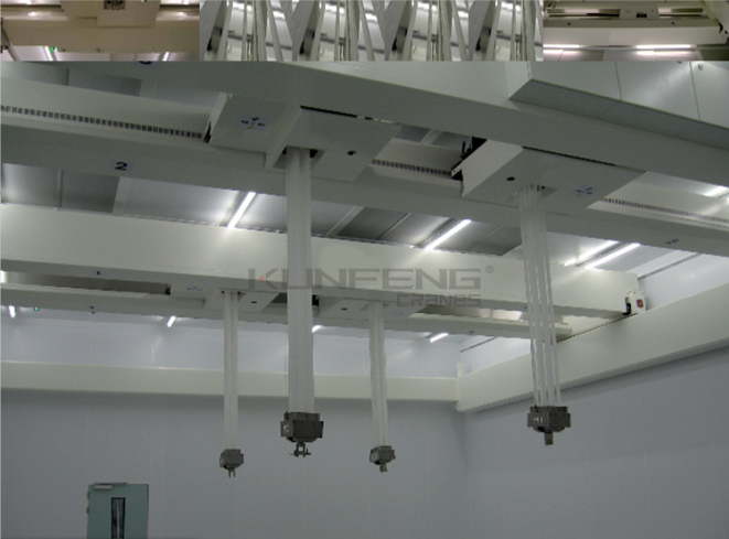 Clean Room Fiber Belt Electric Hoist & Crane
