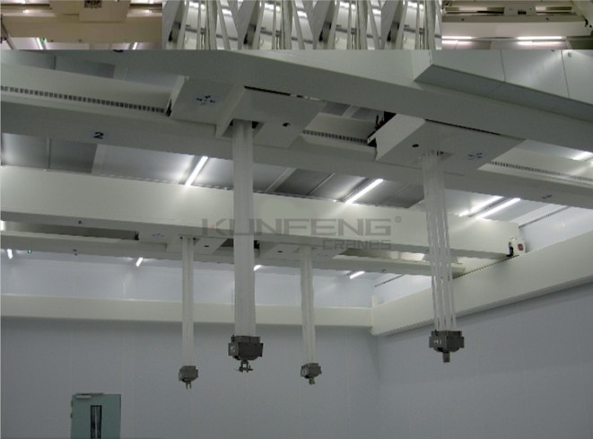 Fiber belt crane