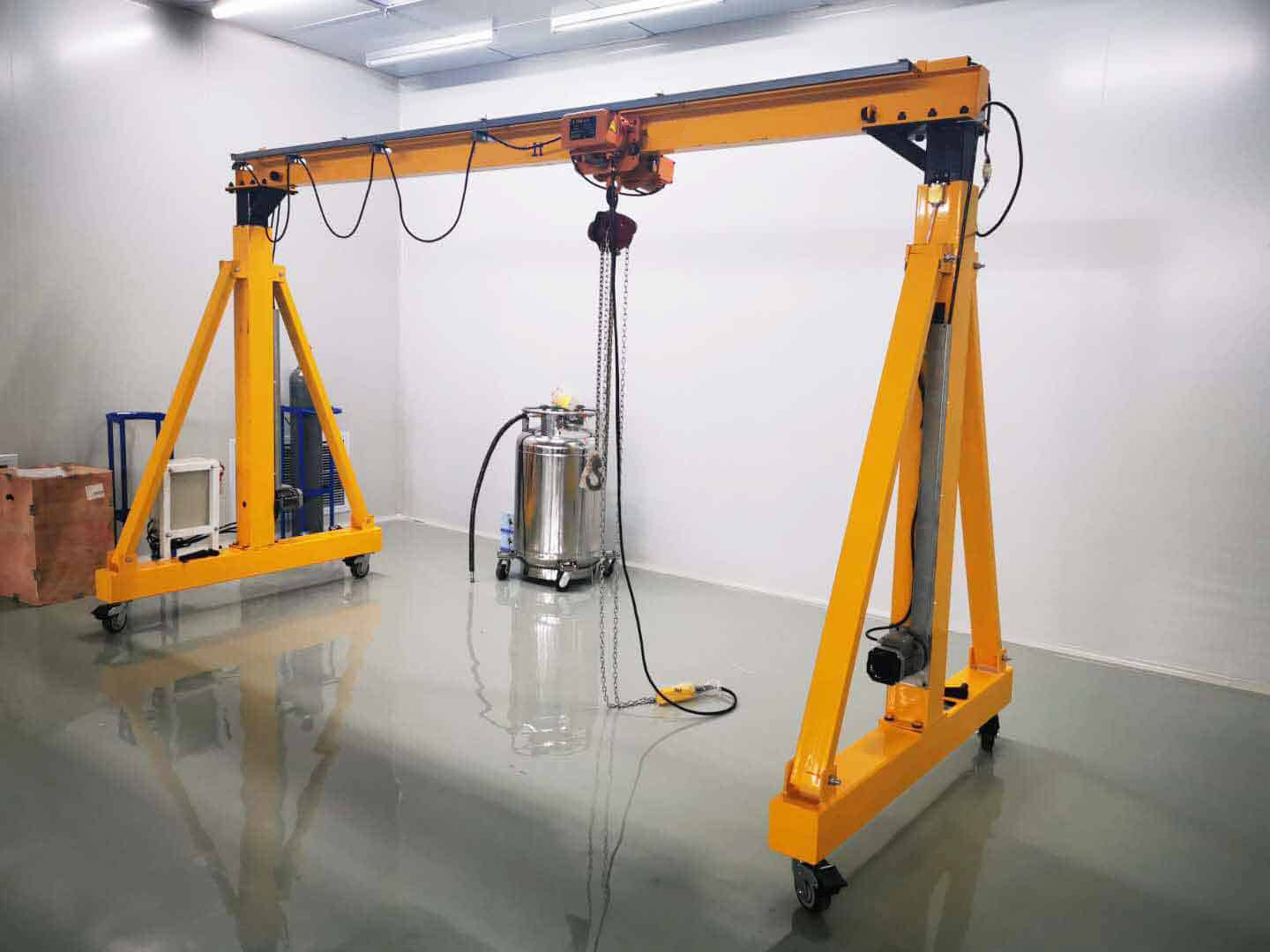How to Operate Stainless Steel Walking Gantry Crane