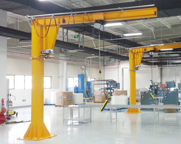 Free Standing I Beam Electric Jib Crane