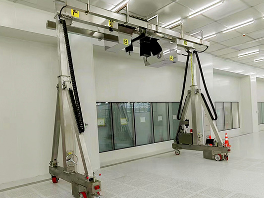 1000kg Stainless Steel Mobile Gantry Crane