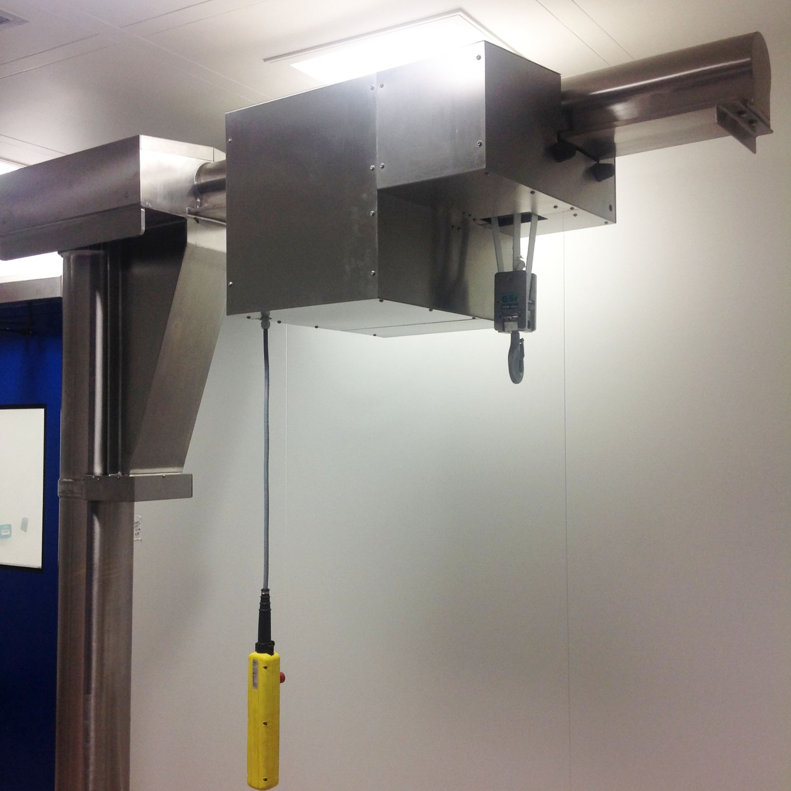 Cleanroom stainless steel jib crane