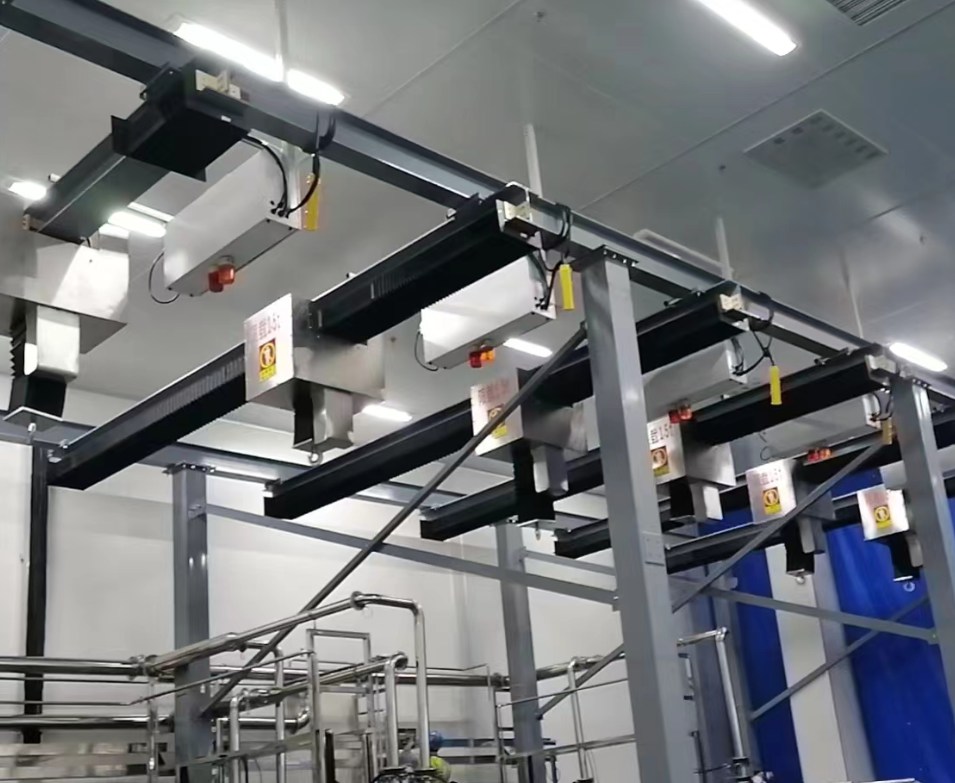 Stainless steel suspension crane