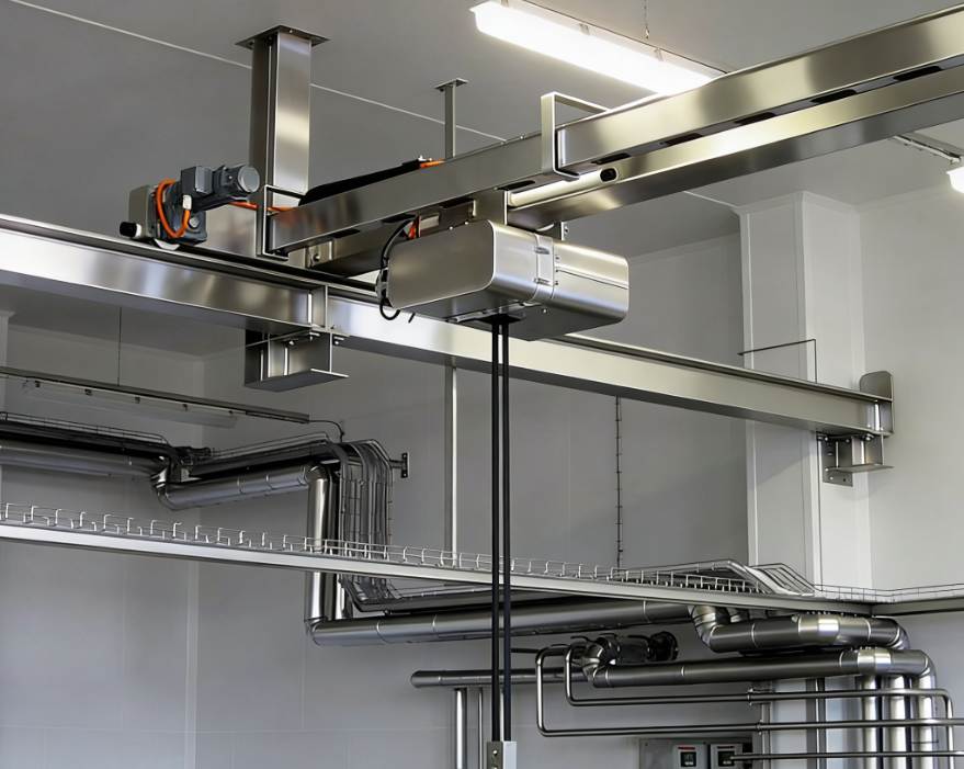Stainless steel bridge crane