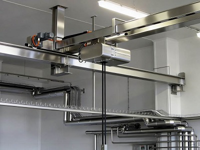Food Grade Stainless Steel Suspension Bridge Crane
