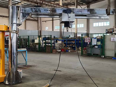 Portable Stainless Steel Davit Crane for Cleanroom